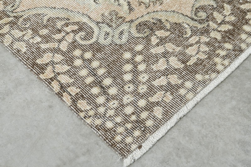 6x9 ft rug, antique turkish carpet vintage oushak rug hand-knotted small rug,420 gallery