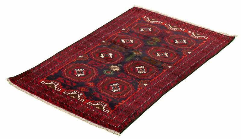 Vintage Traditional Hand-Knotted Area Rug 3'4" x 5'9" Oriental Wool Carpet gallery