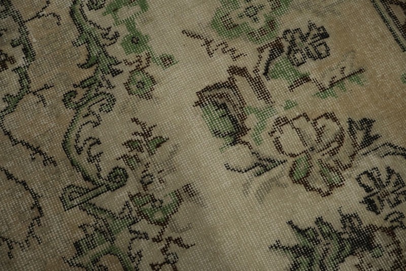 Classic Turkish Distressed Area Rug 6x10 Handmade Wool Oriental Vintage Carpet gallery