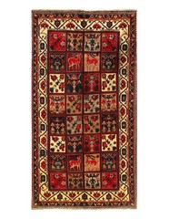 Red Antique Hand-Knotted Wool Rug – 5’7” X 10’5”