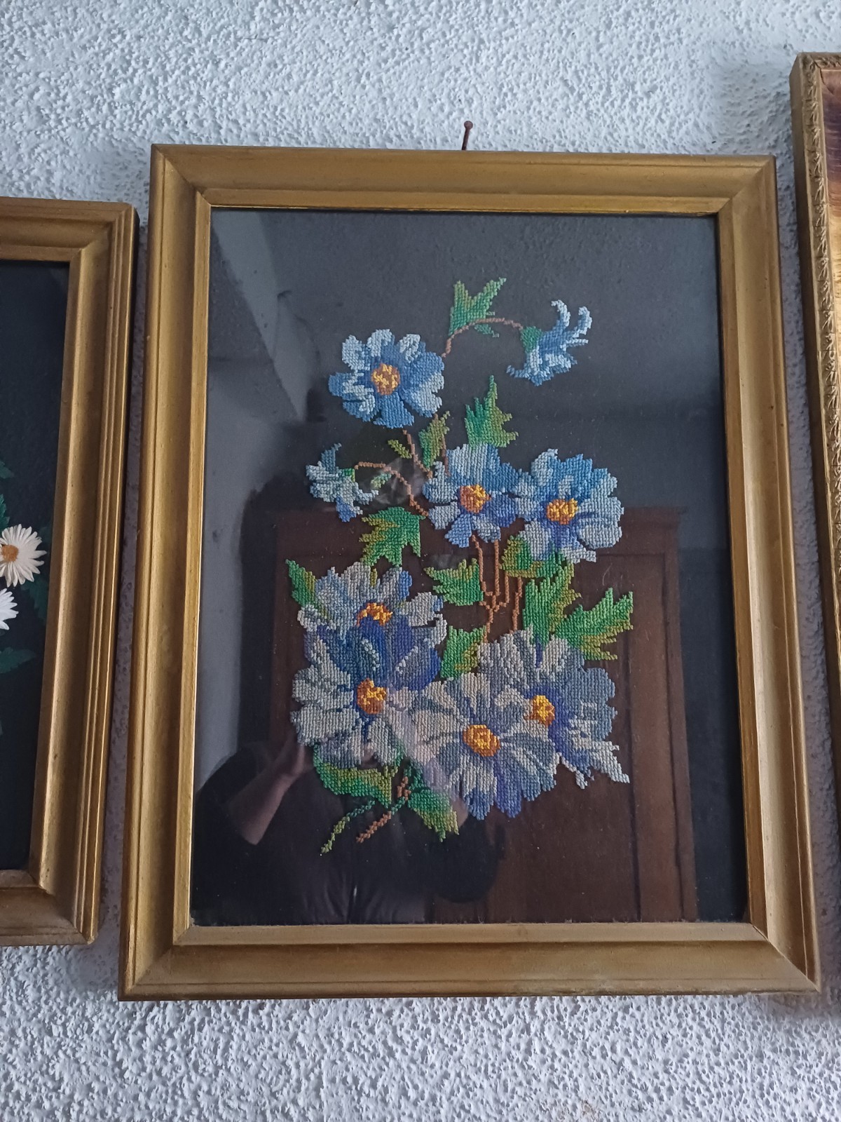 Embroidered painting, antique, authentic Ukrainian embroidery, handmade gallery