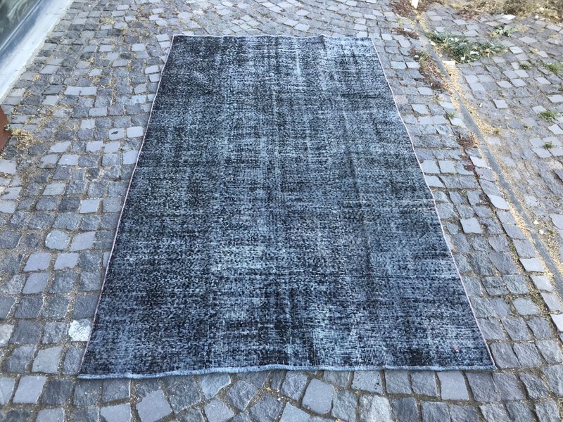 Turkish Vintage Rug, Handmade Wool Rug, Bohemian Large Rug, 5,2 x 9,1 ft gallery