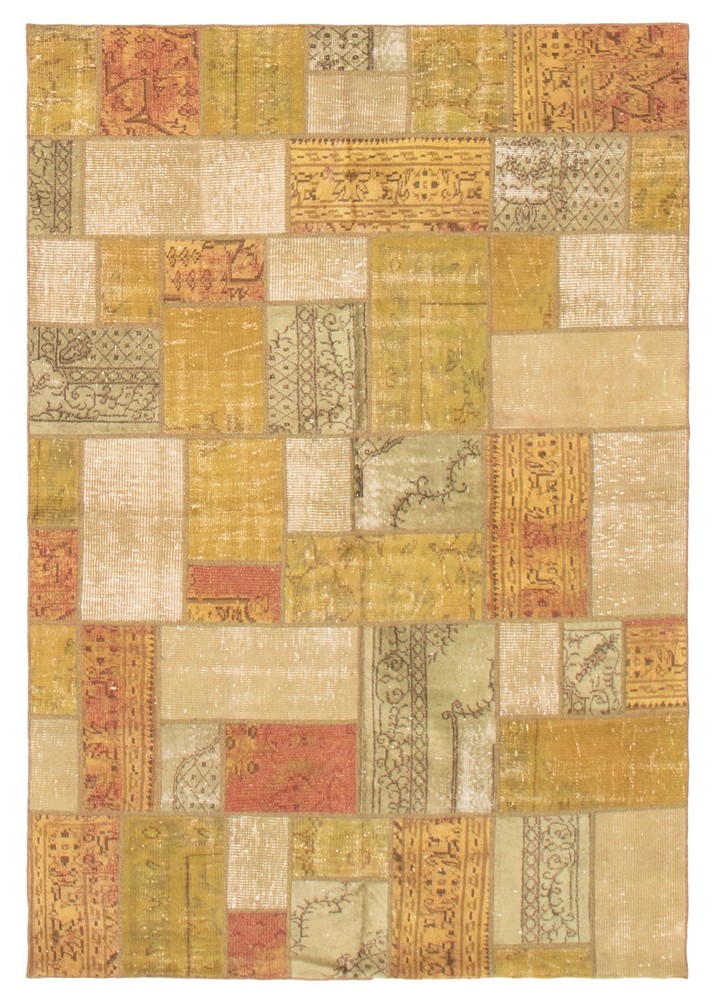 Traditional Vintage Hand-Knotted Area Rug 5'7" x 8'2" Oriental Wool Carpet