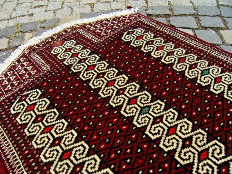 Fabulous Antique Rare Rug 31'' x 45'' Turkoman Tribal Small Yomud Rug Area Rug gallery