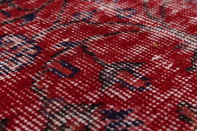 Vintage 4'1" x 7'5" Traditional Hand Knotted Vegetable Dye Wool Area Rug gallery