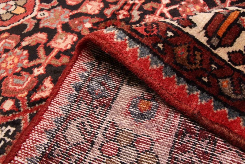 3'8" x 9'2" Vintage Hand-knotted Runner Rug Traditional Oriental Wool Carpet gallery