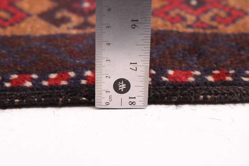 Vintage Hand-Knotted Area Rug 3'5" x 5'10" Traditional Oriental Wool Carpet gallery
