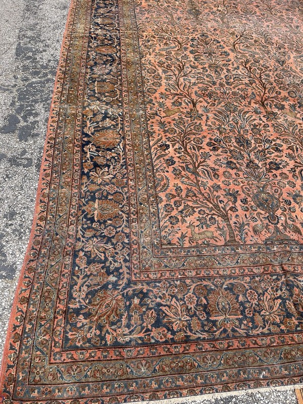 Majestic Antique Oriental Rug 12x19 - 13C gallery