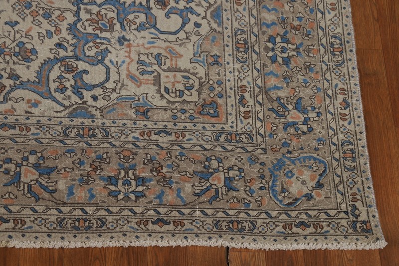 Vintage Wool Handmade Tebriz Traditional Area Rug 6x10 Floral Living Room Carpet gallery
