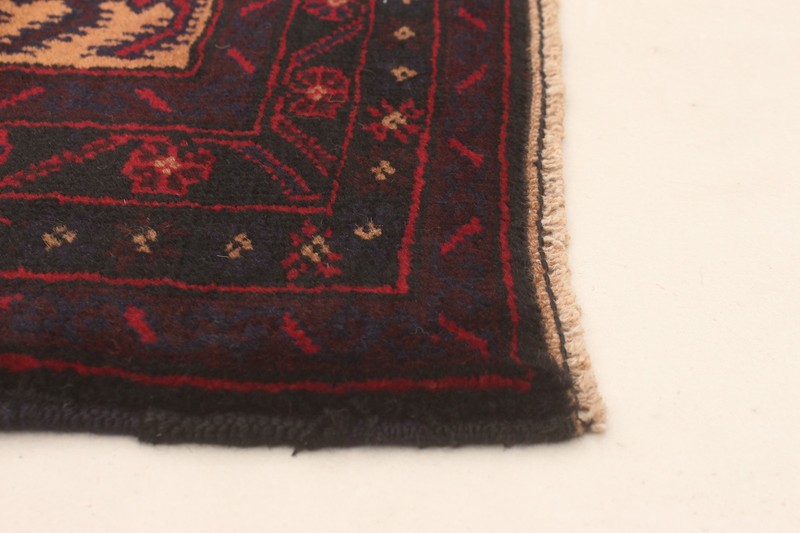 Traditional Vintage Hand-Knotted Area Rug 2'11" x 4'8" Oriental Wool Carpet gallery