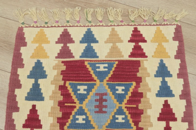 Traditional Vintage Cappadocia Kilim Rug Tribal Handmade Ethnic Carpet 2x3 ft gallery