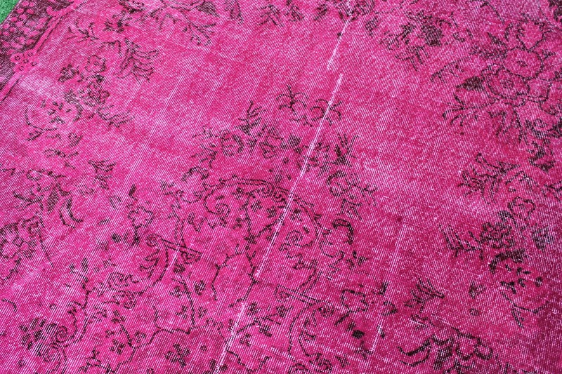 Turkish Rug 75''x121'' Handknotted Color Transition Modern Rug 6'2''x10'1'' gallery