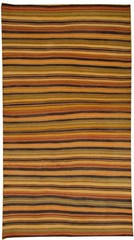 Vintage Turkish Hand Woven Kilim 5’7 X 10’8 e22342