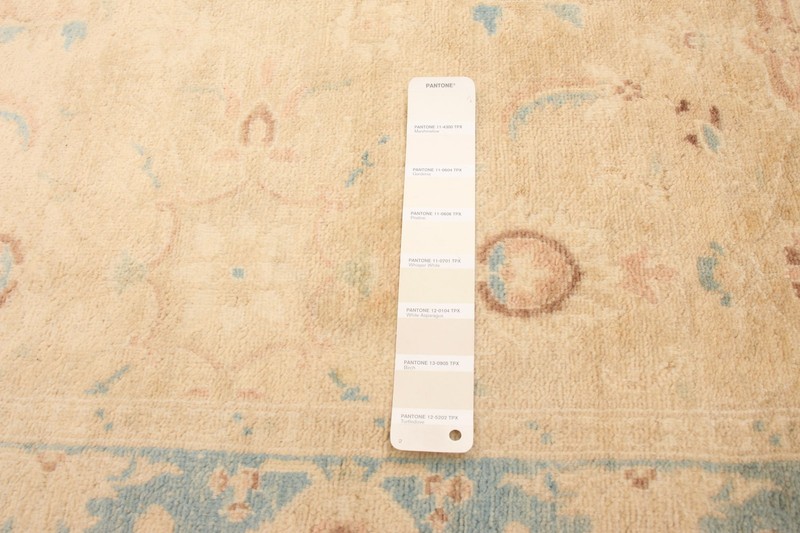 3'10" x 13'8" Vintage Hand-knotted Runner Rug Traditional Oriental Wool Carpet gallery