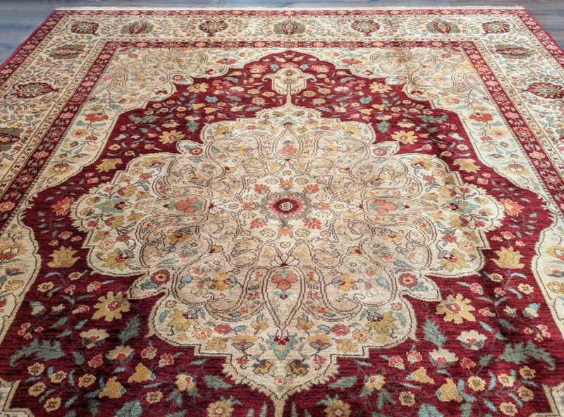 Karastan Rug 8.8 x 10, Antique Legends Royal Ta'briz #2200, Wool gallery