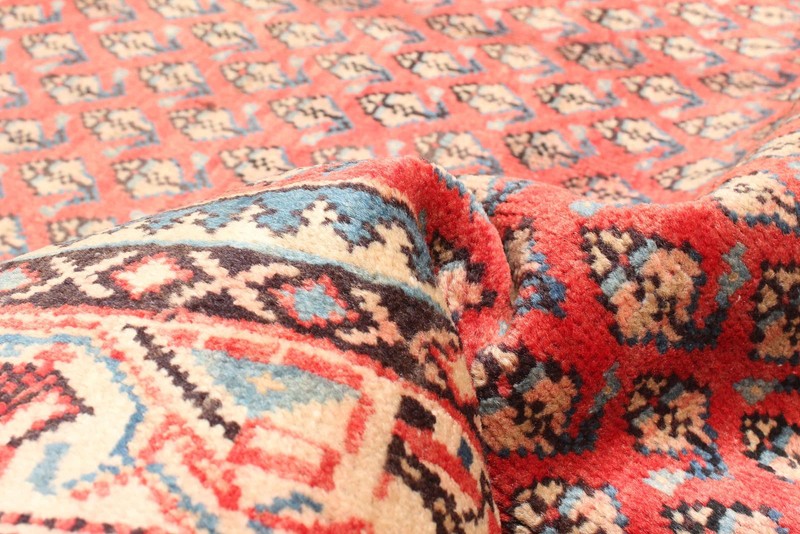Vintage Hand-Knotted Carpet 4'4" x 6'9" Traditional Oriental Wool Area Rug gallery
