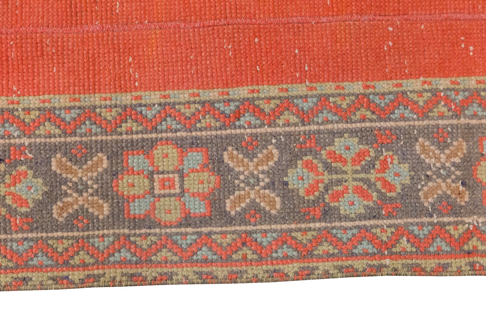 Vintage Runner,Oushak Rug,Floor Rug,2 X 11'7 feet Runner Rug,Turkish Runner gallery