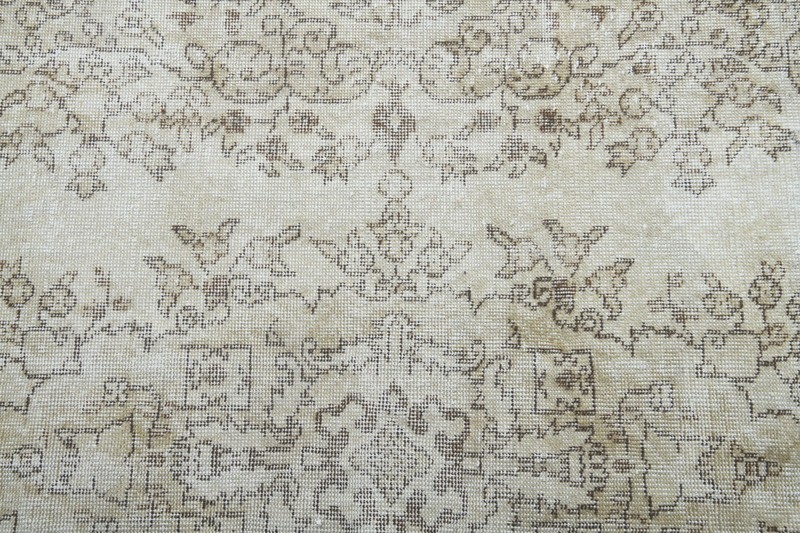 Oushak Runner Rugs Turkish Hand-Knotted Hallway Carpet Vintage Rug 2x7 ft 717 gallery