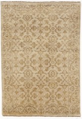 Hand knotted European Style Indian Rug