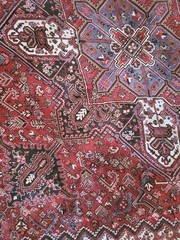 11 x 14 ANTIQUE FINE SERAPI HERIZ RUG VINTAGE USHAK KAZAK CAUCASIAN