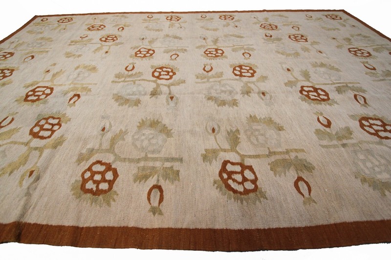 6x9 Antique Authentic Handwoven Bessarabian Kilim 175cmx 264cm gallery