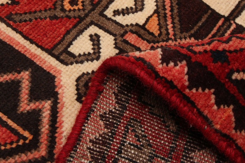 3'2" x 13'1" Vintage Hand-knotted Runner Rug Traditional Oriental Wool Carpet gallery