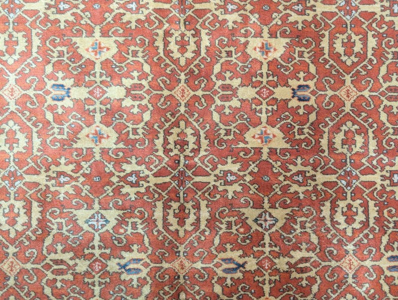 Karastan Williamsburg Ushak Rug 8x12, Wool, Pattern #552, Rare gallery