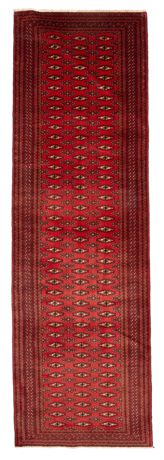2'8" x 9'1" Vintage Hand-knotted Runner Rug Traditional Oriental Wool Carpet gallery