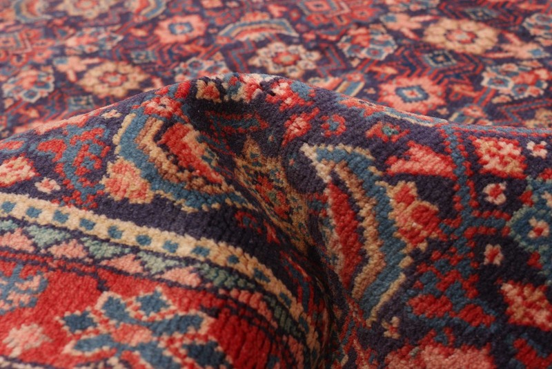 3'6" x 10'0" Vintage Hand-knotted Runner Rug Traditional Oriental Wool Carpet gallery