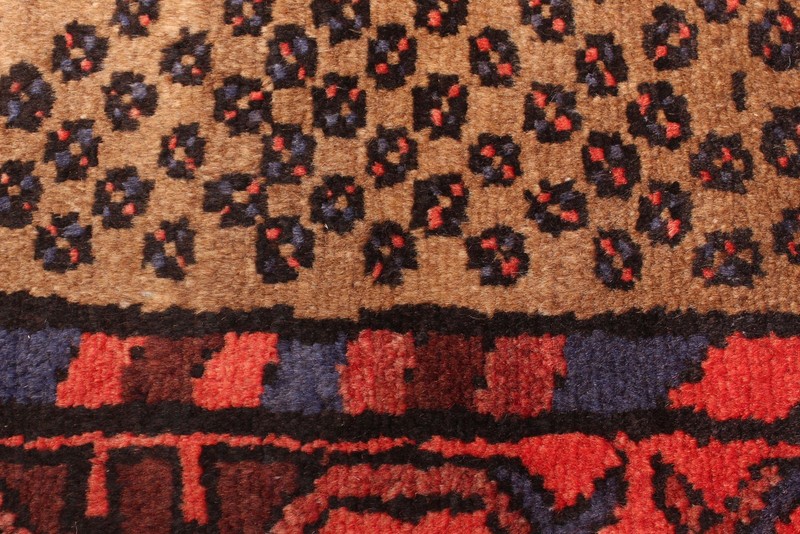 Traditional Vintage Hand-Knotted Area Rug 4'3" x 6'5" Oriental Wool Carpet gallery