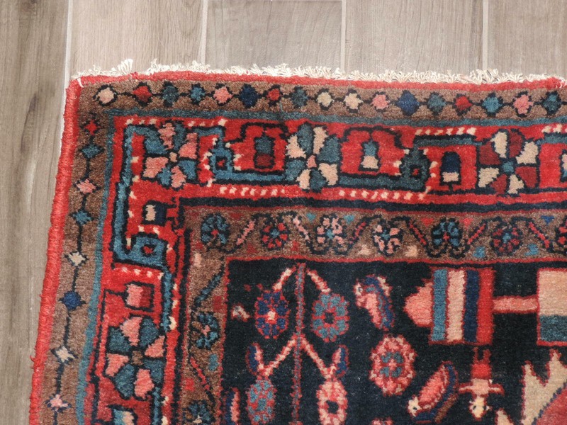 4x13ft. Semi Antique Malayer Wool Runner gallery