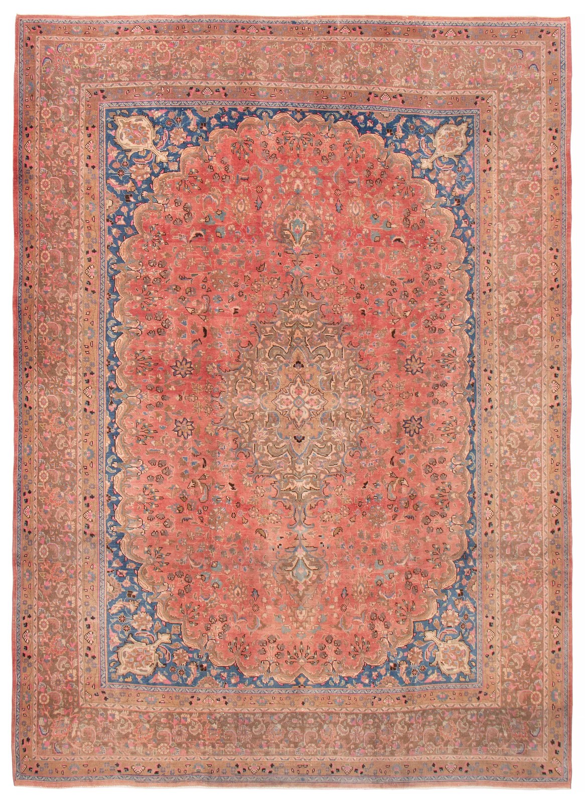 Traditional Vintage Hand-Knotted Area Rug 9'6" x 12'8" Oriental Wool Carpet gallery