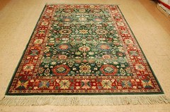 MINT AUTHENTIC AMERICAN KARASTAN KUBA DESIGN RUG 5.9×9 PATTERN # 700/797