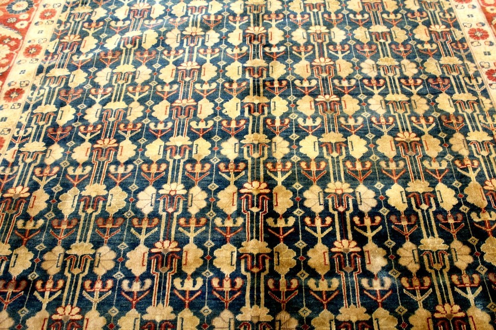 9X12 EXQUISITE MINT 200+KPSI HAND KNOTED VEGETABLE DYE WOOL KASHANN TURKISH RUG