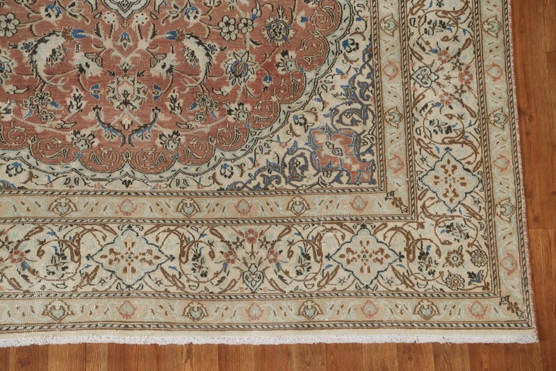 Handmade Floral Area Rug 6x10 Ft Traditional Wool Carpet Medallion Bedroom Rug gallery