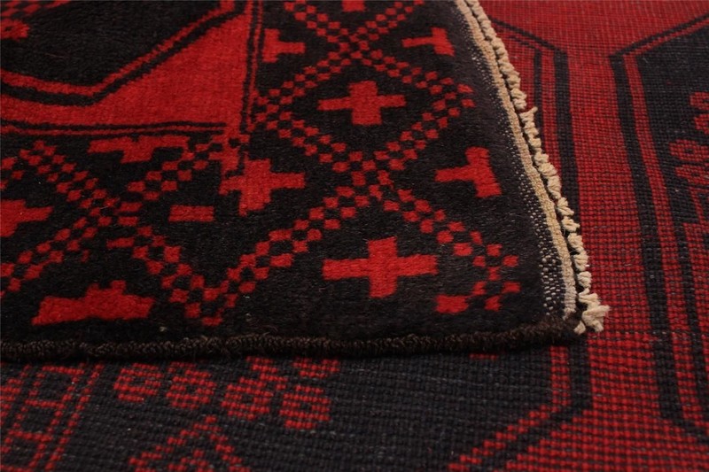 Vintage 3'3" x 6'7" Traditional Hand Knotted Vegetable Dye Wool Area Rug gallery