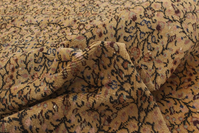 Traditional Vintage Hand-Knotted Oriental Carpet 6'7" x 9'5" Wool Area Rug gallery
