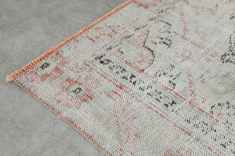 6x9 ft rugs, antique turkish carpet vintage oushak rug hand-knotted wool rug,655 gallery
