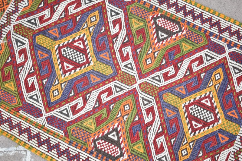 Vintage Turkish Rug 31'' x 52'' Anatolian Taurus Mountain Rug Nomadic Woven Rug gallery