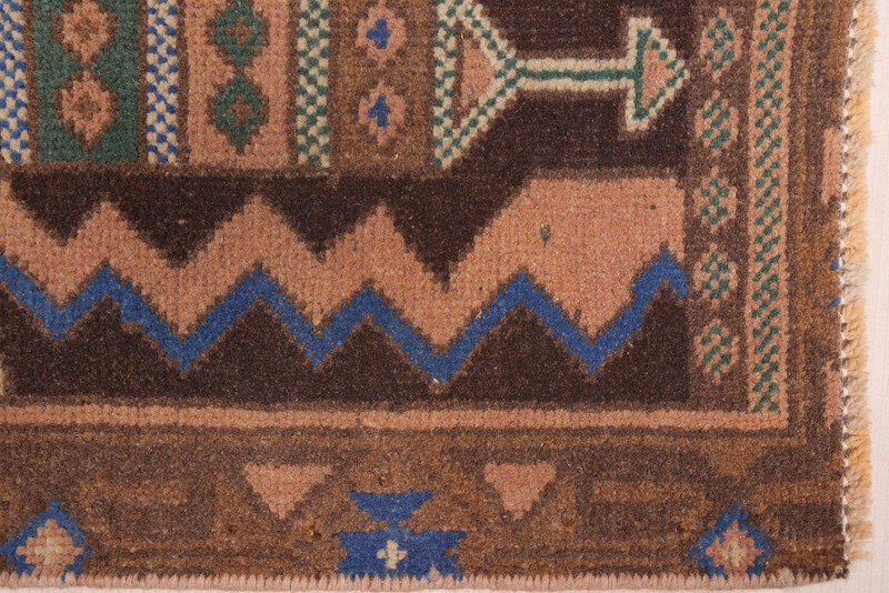 Vintage Traditional Hand-Knotted Area Rug 2'6" x 4'10" Oriental Wool Carpet gallery