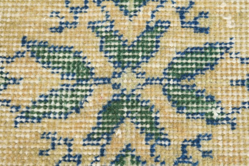 3x8 Turkish Runner Hand-Knotted Vintage Oushak Wool Rug Runner Long Carpet,1122 gallery