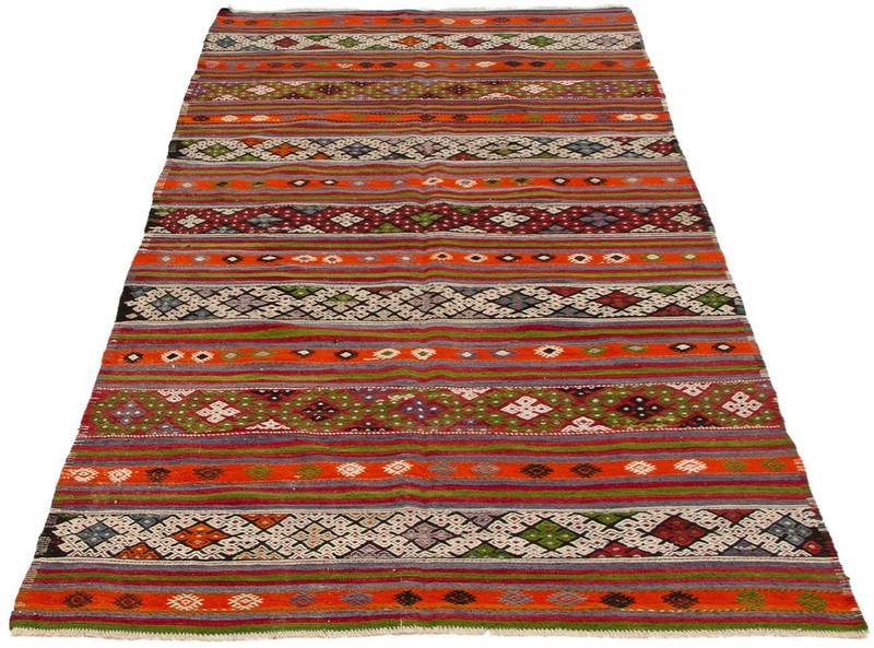 Vintage 5'8" x 11'9" Traditional Wool Hand Woven Oriental Area Rug gallery