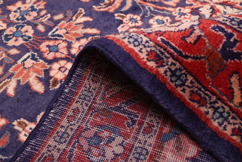 Vintage 3'6" x 7'1" Traditional Hand Knotted Vegetable Dye Wool Area Rug gallery