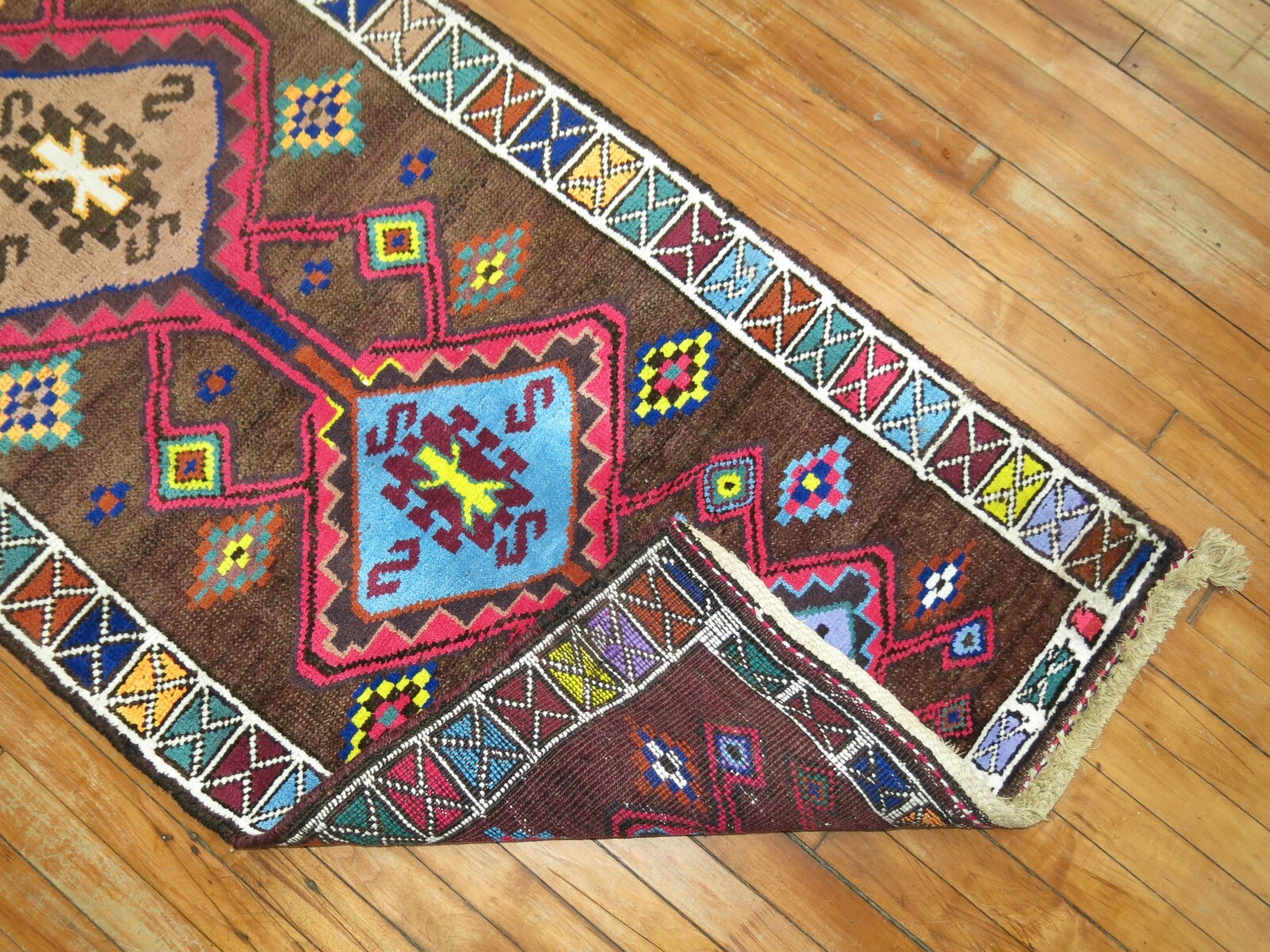 Vintage Turkish Oushak Ushak Anatolian Rug Runner Size 2'9''x15'3'' gallery