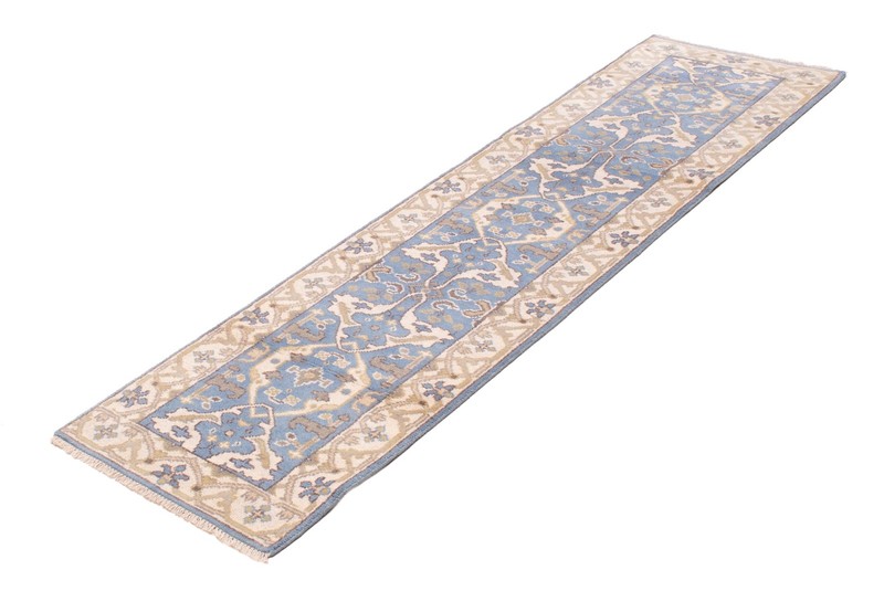 2'7" x 10'0" Vintage Hand-knotted Runner Rug Traditional Oriental Wool Carpet gallery