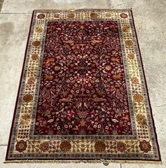 KARASTAN Wool Rug 9×12 Rare Design: Emperor’s Hunt #2200-204 100% Wool