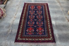 Afghan Handmade Taimani Carpet Rug 6’5 x 3’8 ft