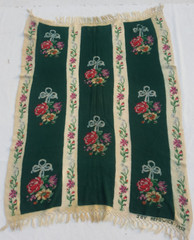 Vintage Traditional Handcrafted Afghani Floral Rug for Home Décor 215×180 cm