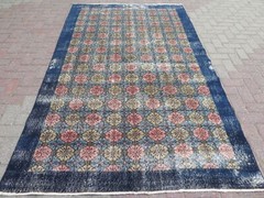 Boho Rug Vintage Rug Handmade Rug Turkish Carpet 5×8 Rug Modern WoolRug 61″x102″