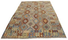 243×170 CM Autentik Kilim Kelem Original Hand Made Classic STYL EASY TO CLEAN